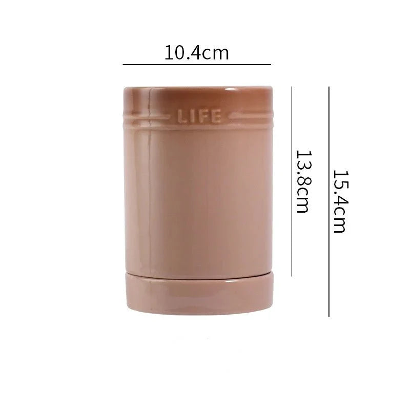 Kleurrijke Keramische Keukengerei Organizer 5