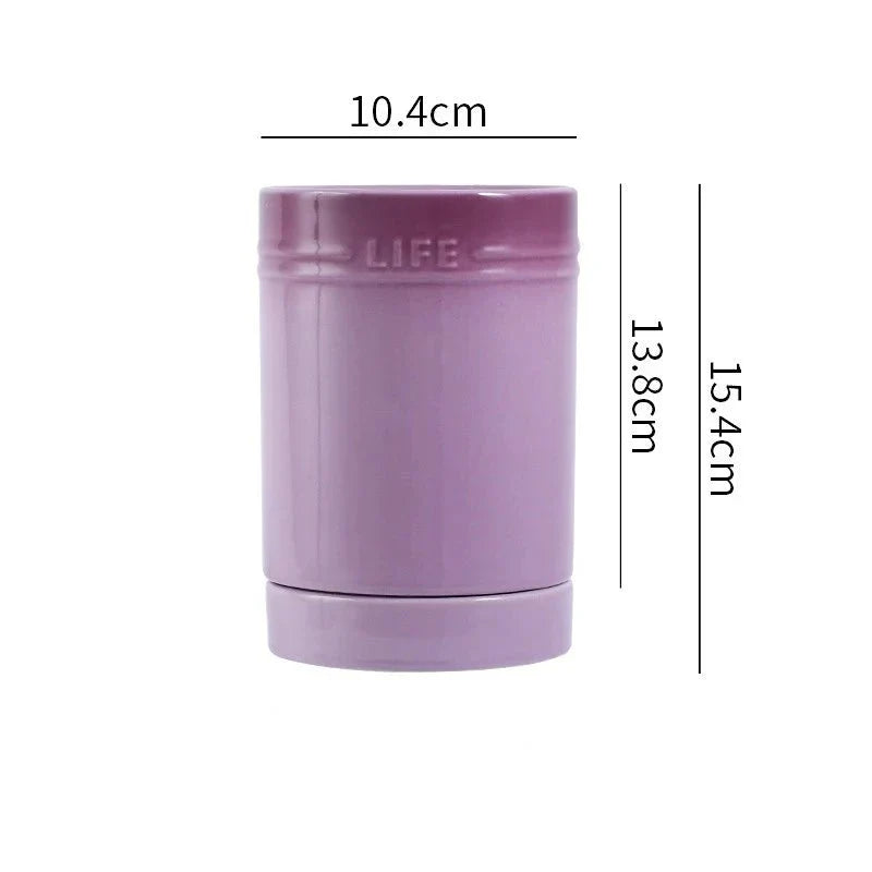 Kleurrijke Keramische Keukengerei Organizer 6