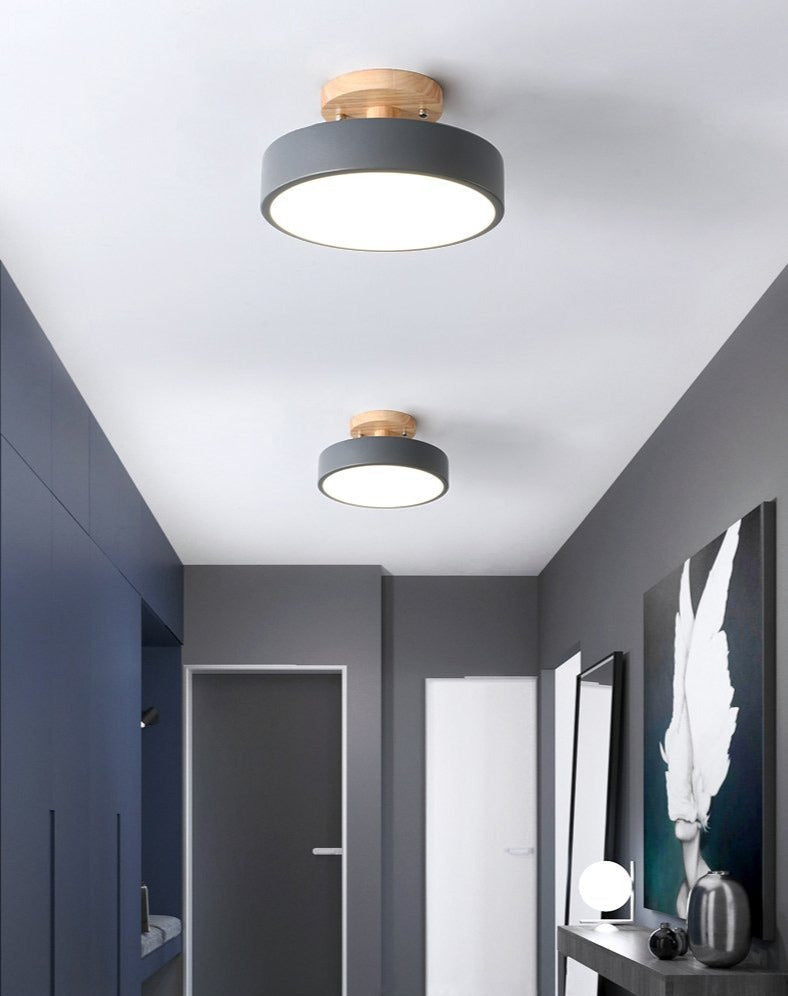 Kleurvolle LED Plafondlamp Driehoekig voor Slaapkamer en Eetkamer 1