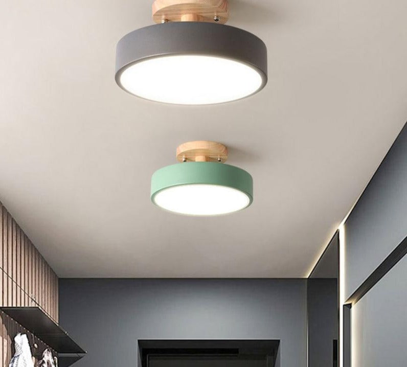 Kleurvolle LED Plafondlamp Driehoekig voor Slaapkamer en Eetkamer 7