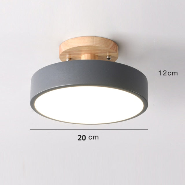 Kleurvolle LED Plafondlamp Driehoekig voor Slaapkamer en Eetkamer 9