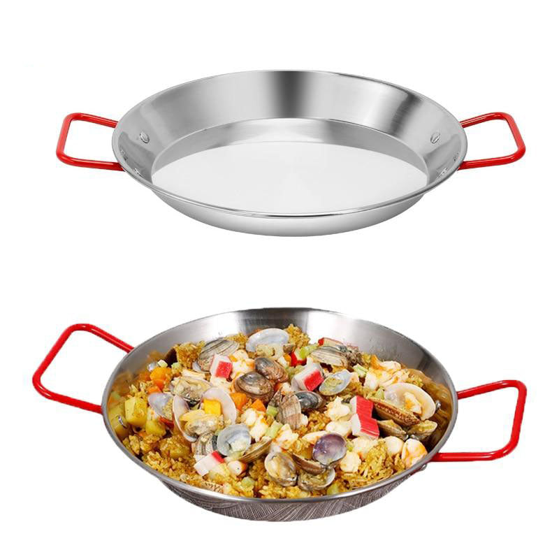 Koekenpan 24 cm Dubbel Oor Antiaanbaklaag Voor Inductie Koken 0