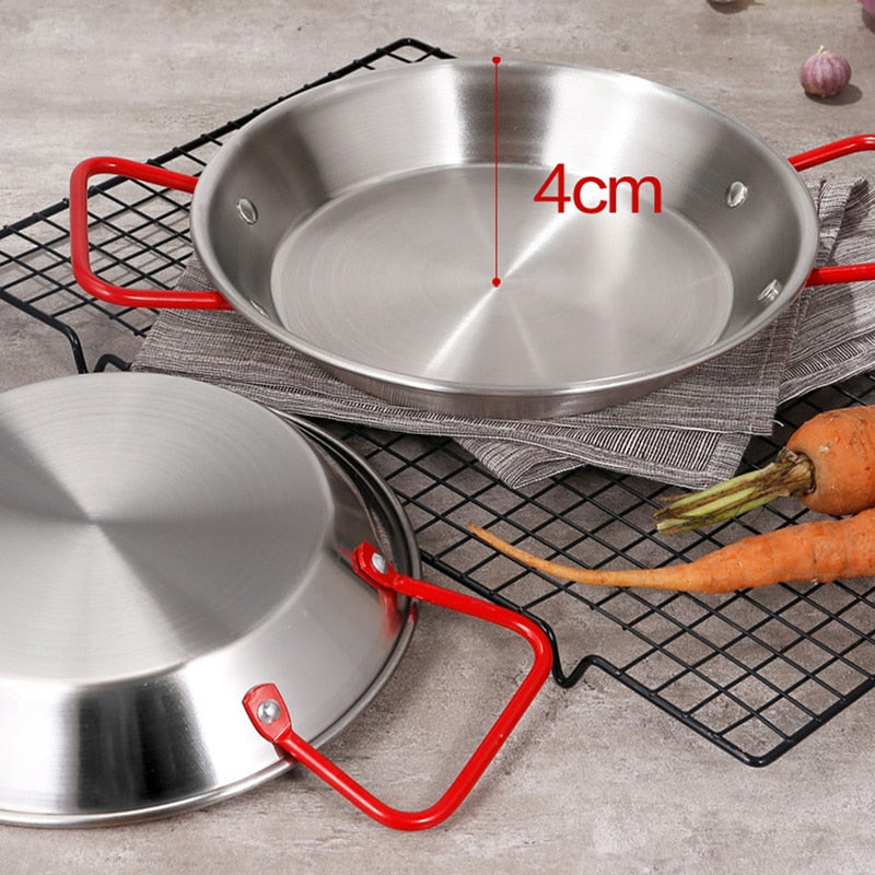 Koekenpan 24 cm Dubbel Oor Antiaanbaklaag Voor Inductie Koken 4
