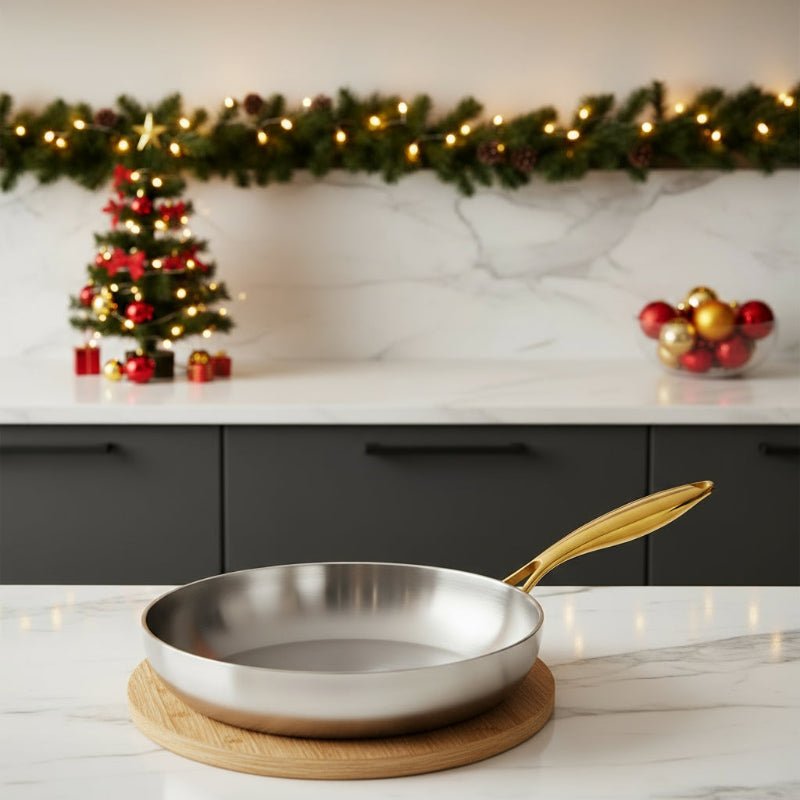 Kookpan 28 cm met 7-laags ontwerp voor professionele resultaten 2