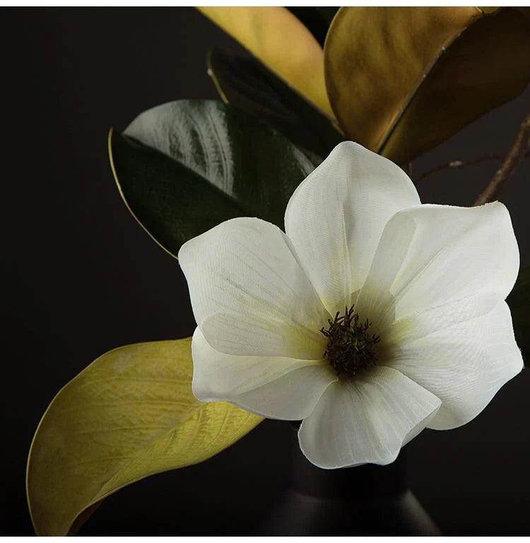 Kunstbloemen Boeket Magnolia Decoratief voor Huisdecoratie 3