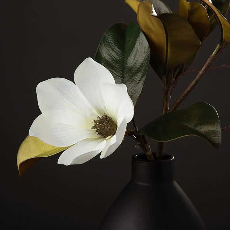 Kunstbloemen Boeket Magnolia Decoratief voor Huisdecoratie 4
