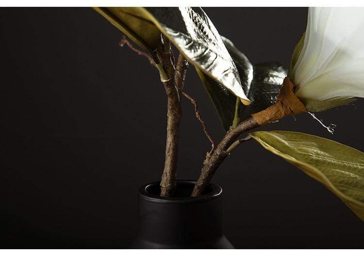 Kunstbloemen Boeket Magnolia Decoratief voor Huisdecoratie 7