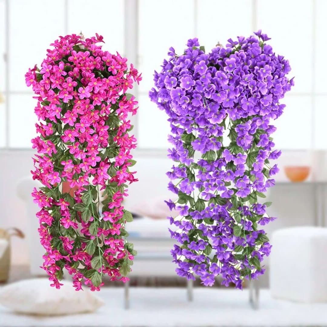 Kunstbloemen Boeket Voor Binnen en Buiten, Levendige Kleuren en Onderhoudsvrij 1