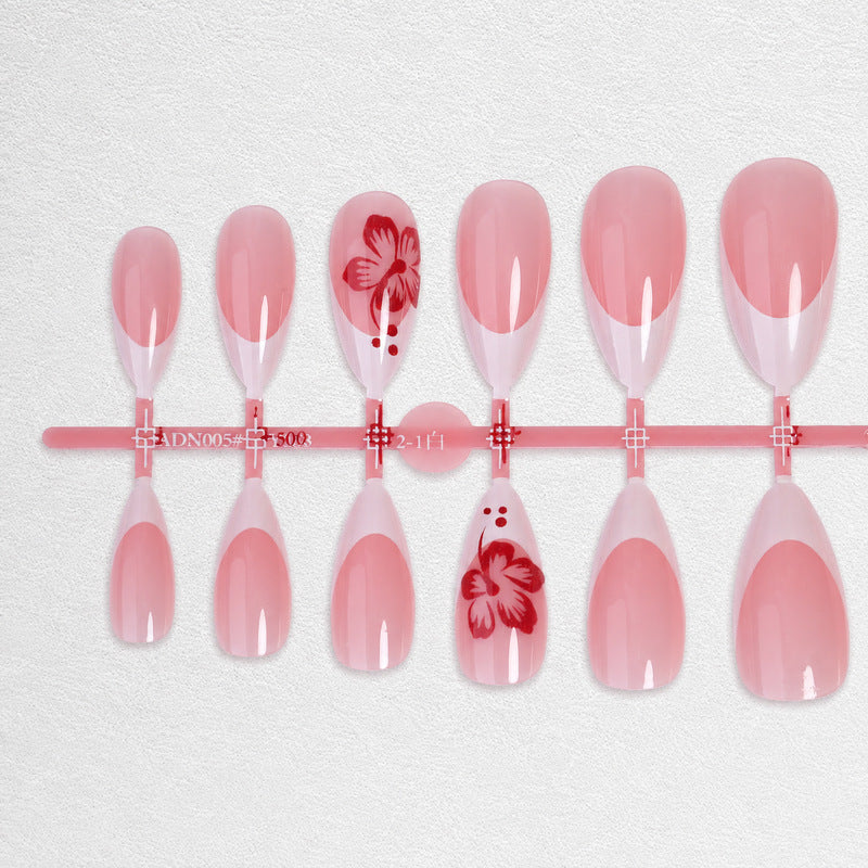 Kunstnagels voor Dames met Bloemmotief en Diverse Designs 1