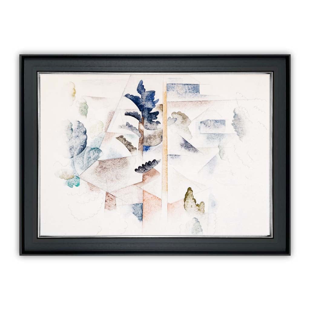 Kunstprint Bomen en Architectuur 2