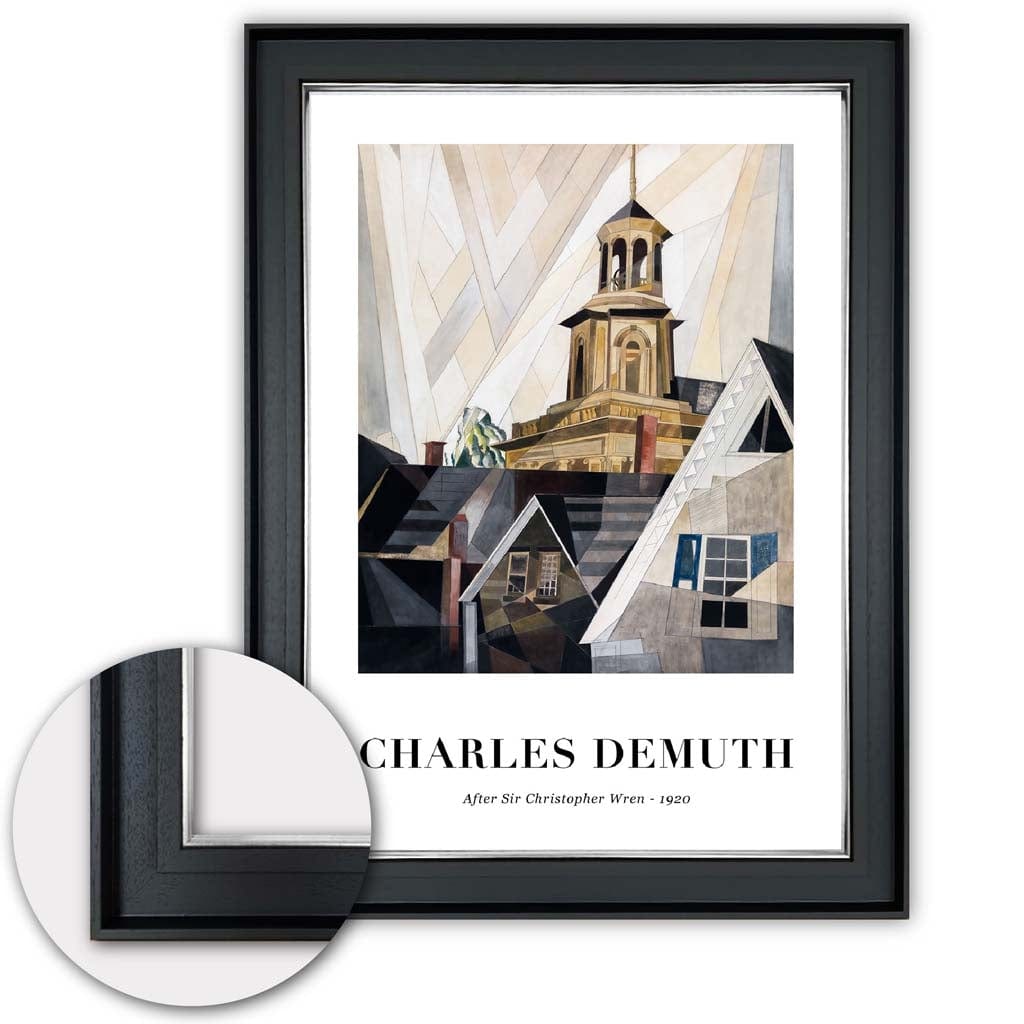 Kunstprint Charles Demuth geïnspireerd door Christopher Wren 2