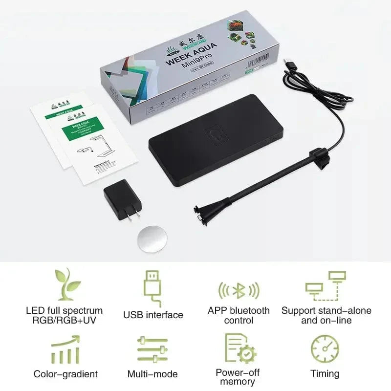 LED Aquarium Lamp Volledig Spectrum voor Planten Groei Compact Design 3