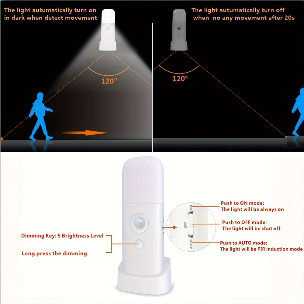 LED Nachtlamp met Bewegingssensor en Instelbare Helderheid 7