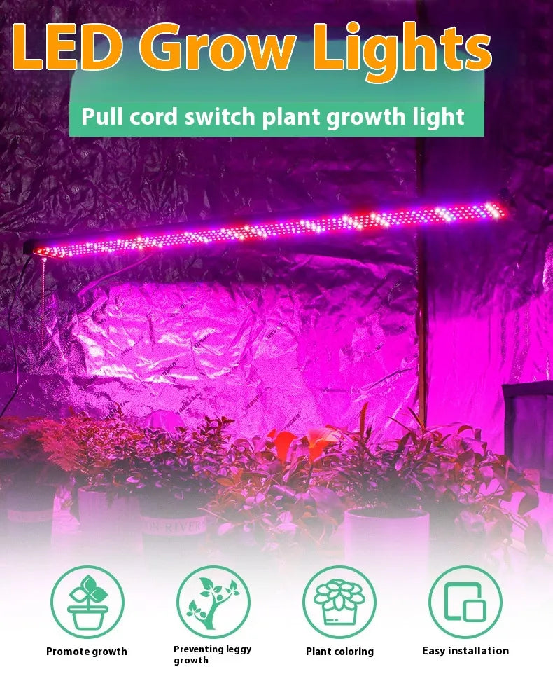 LED Plantenlamp Volledig Spectrum met Trekschakelaar 2