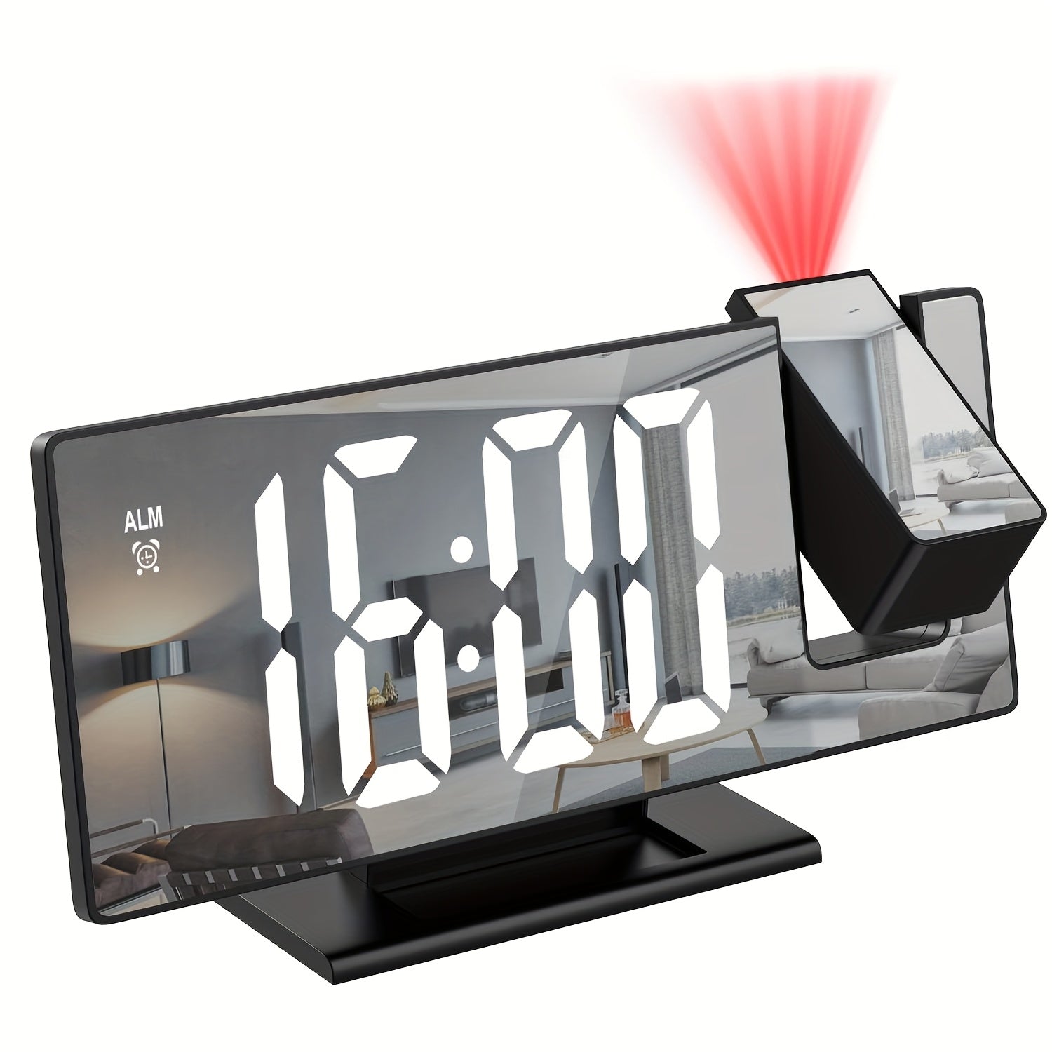 LED Projectiewekker met Verstelbare Projectie 5