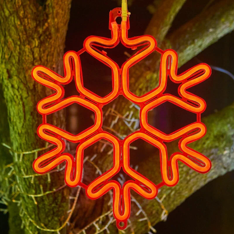 LED Sneeuwvlokverlichting voor Winterdecoratie 7