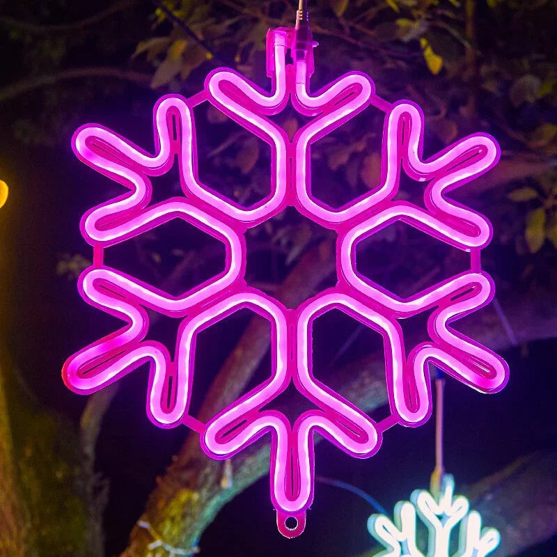 LED Sneeuwvlokverlichting voor Winterdecoratie 8
