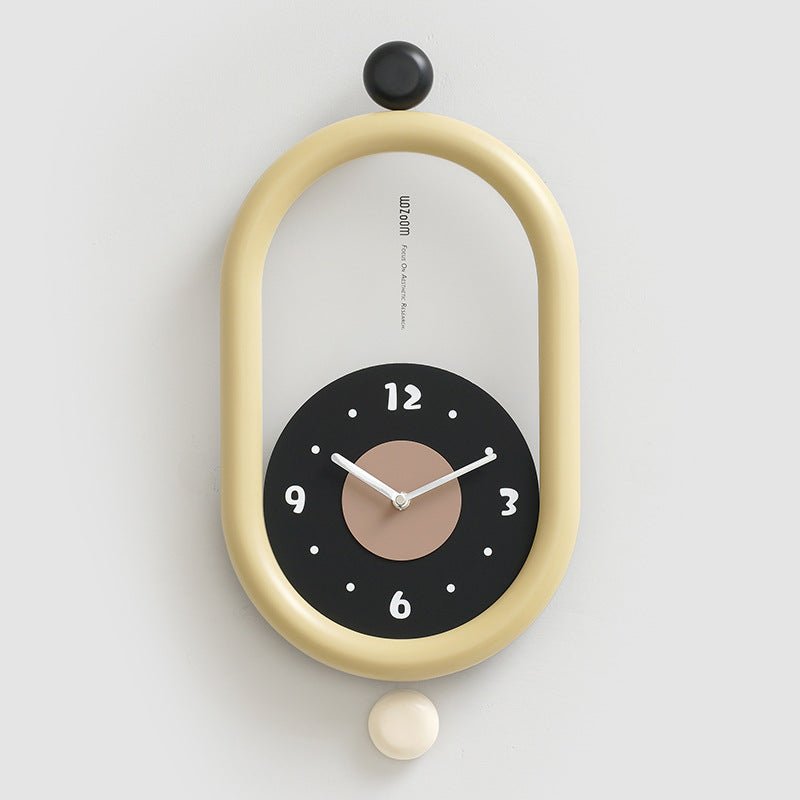 Lange Wandklok met Luxe 3D-Design 8