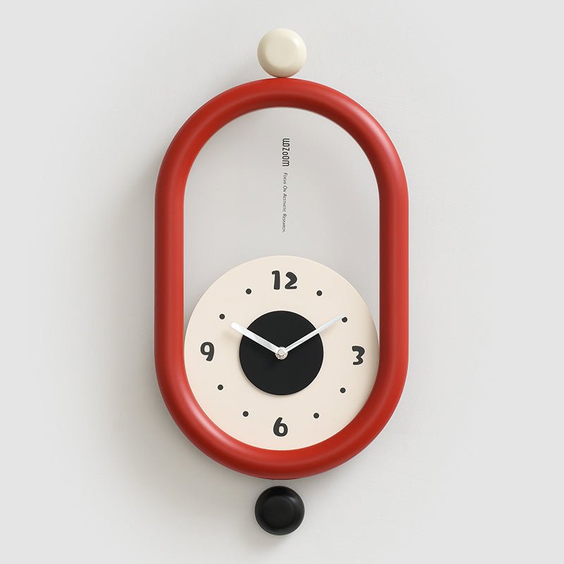 Lange Wandklok met Luxe 3D-Design 9