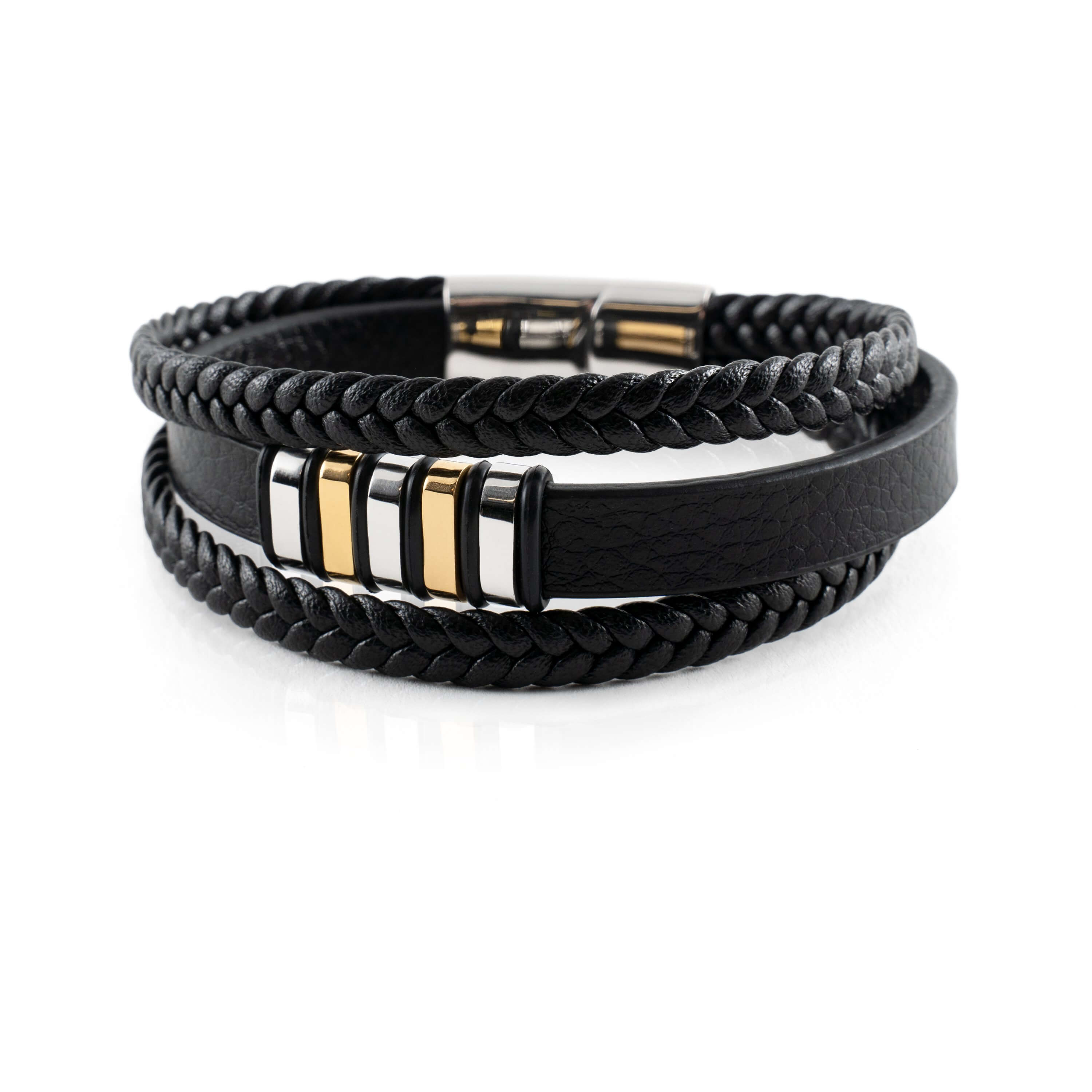 Lederen Heren Armband - Tijdloos en Stijlvol Accessoire 1