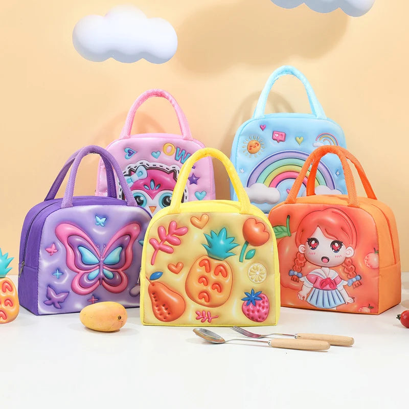 Lunchbox Kinderen Vrolijk Vlinderdesign Praktisch 1