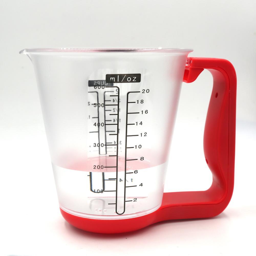 Maatbeker met LCD-Display voor Koffie en Thee, 1000 g Capaciteit, Multifunctioneel Keukenaccessoire 3