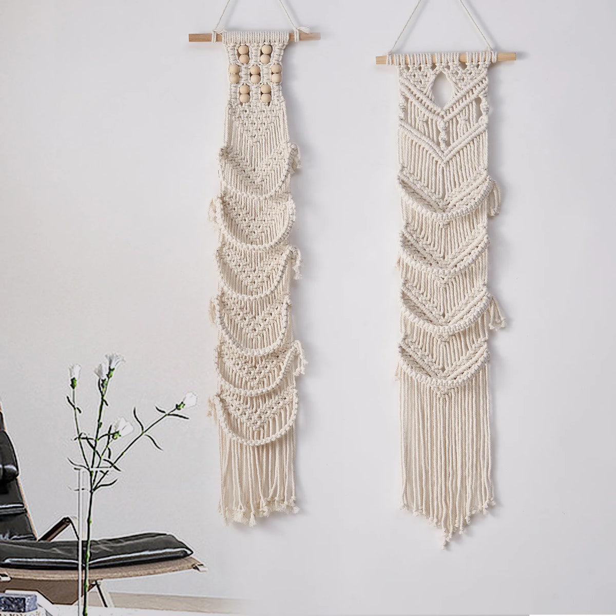 Macramé Wanddecoratie Bohemian Stijl 1