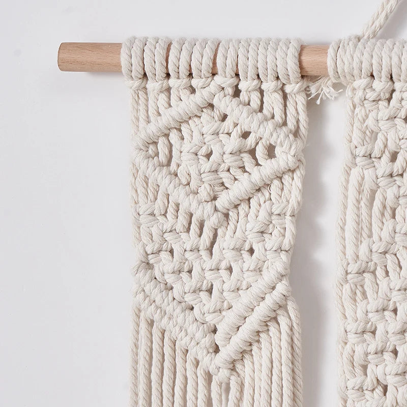 Macramé Wanddecoratie Bohemian Stijl 2