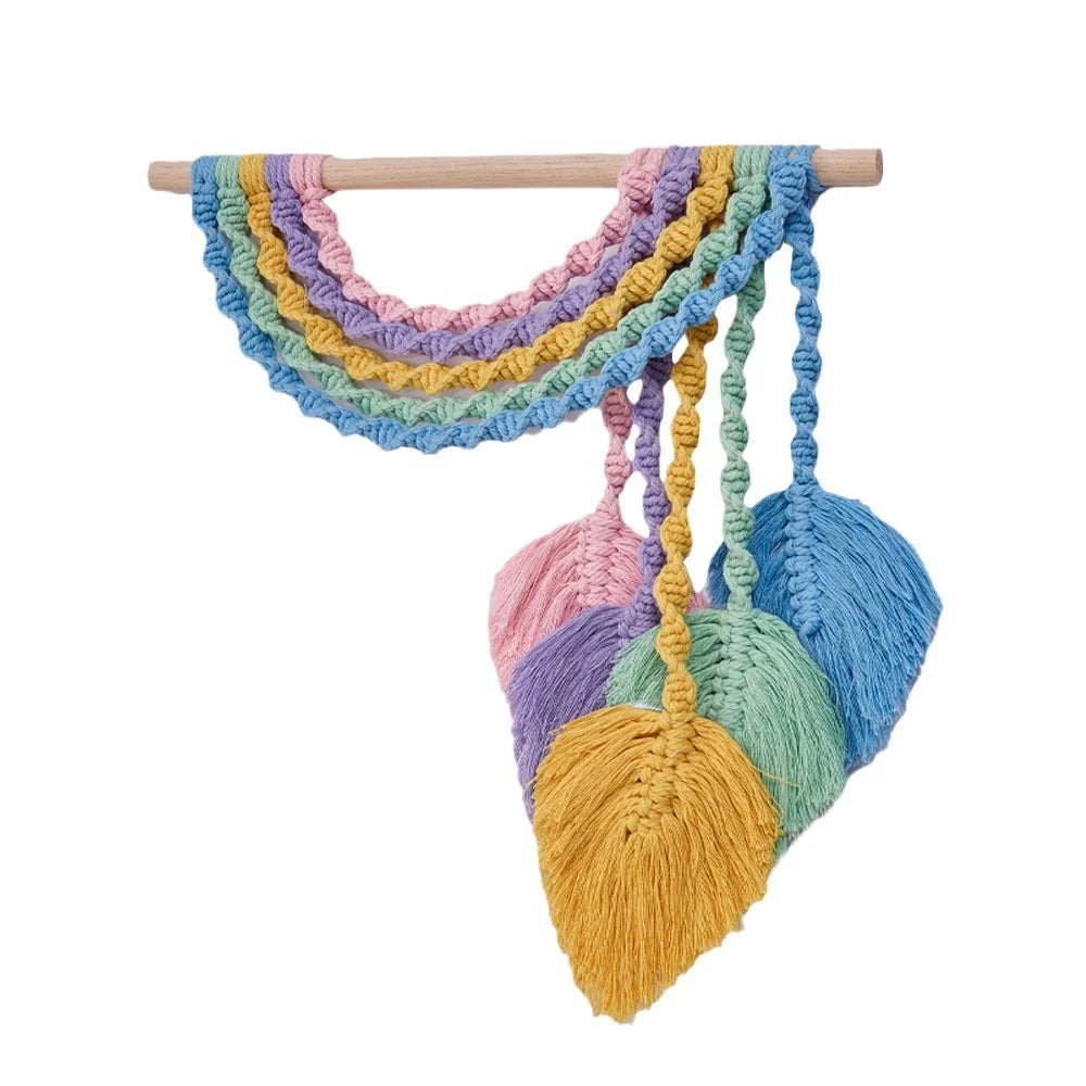 Macramé Wanddecoratie Bohemian Stijl 5