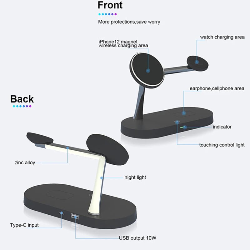 MagSafe 3-in-1 Oplaadstation voor iPhone, Watch en AirPods 7