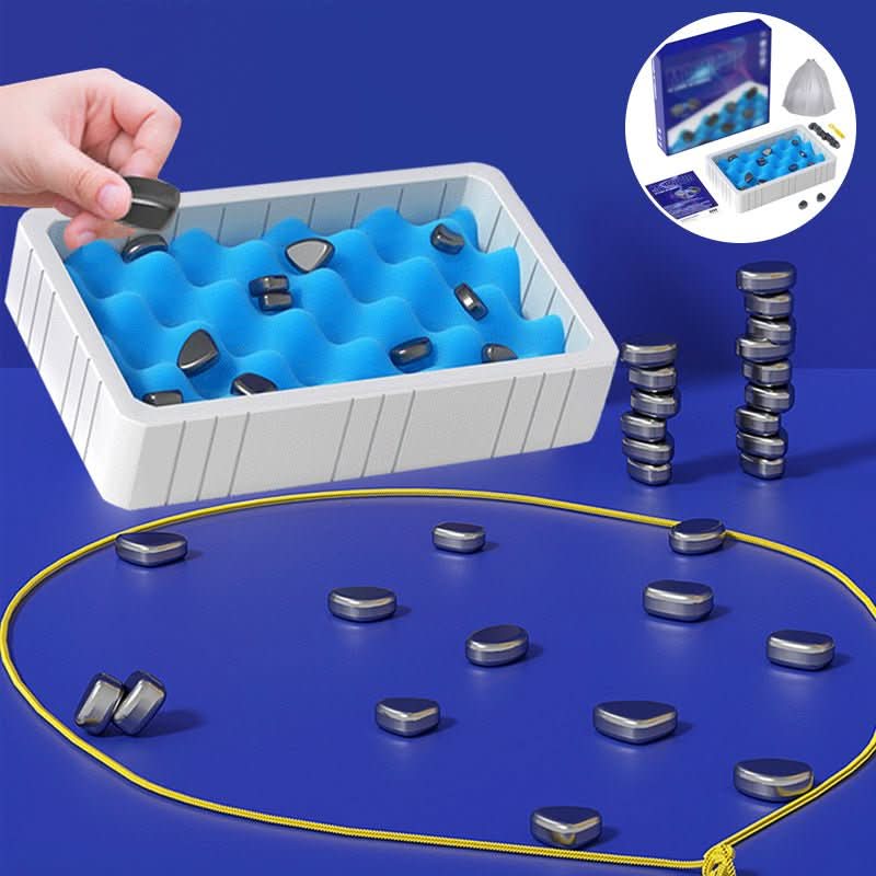 Magnetisch Schaakspel voor Kinderen - Compact en Opvouwbaar Schaakset met Magnetische Schaakstukken 3