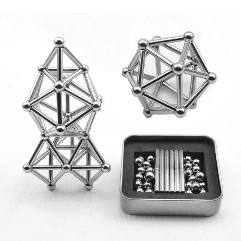 Magnetische Ballen en Staven Set voor Creatieve Projecten 5