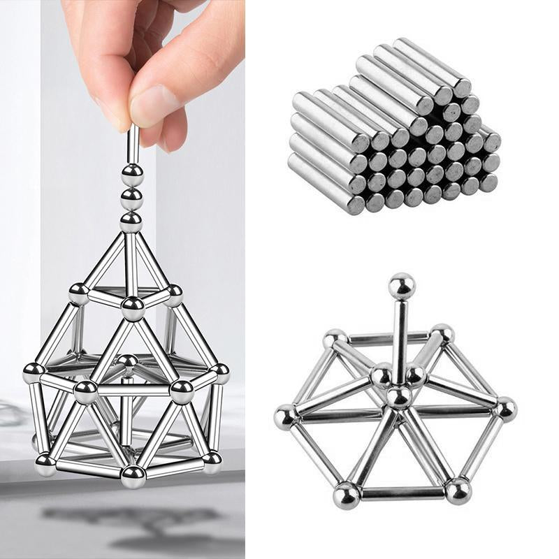 Magnetische Ballen en Staven Set voor Creatieve Projecten 7