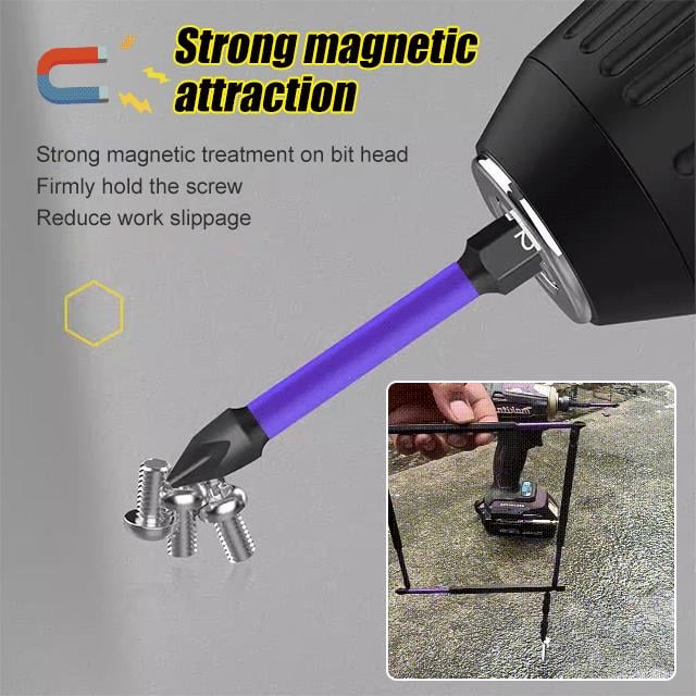 Magnetische Bitset voor Precisiewerk - 6-delig 4