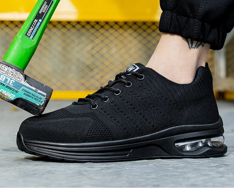 Mannen Veiligheidslaarzen Stalen Teen Sneakers Modern Design 1