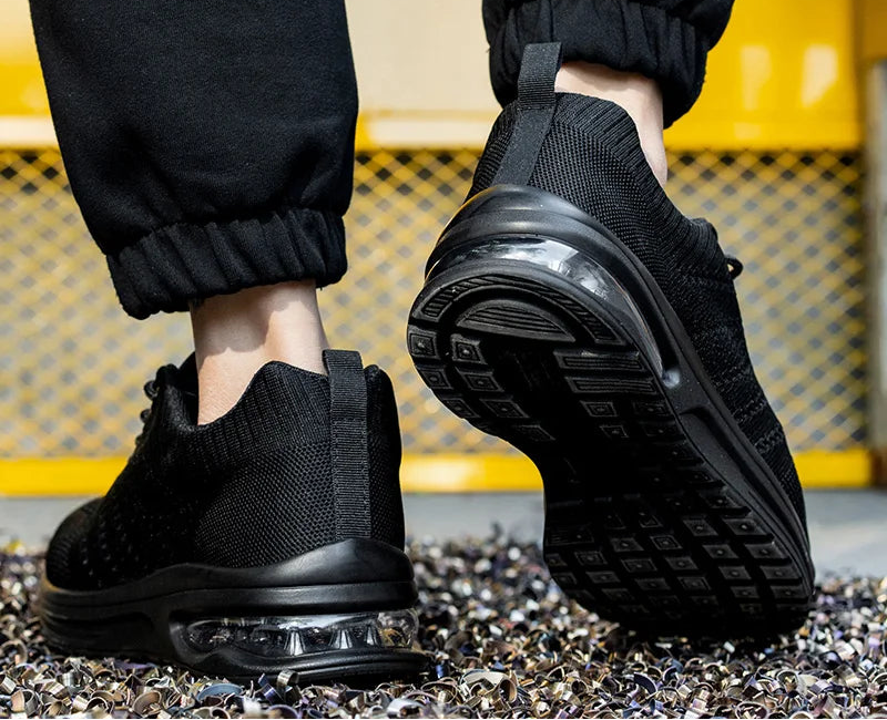 Mannen Veiligheidslaarzen Stalen Teen Sneakers Modern Design 3