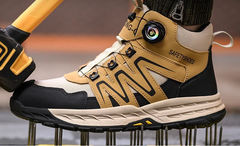 Mannen Veiligheidslaarzen Tactisch met Stalen Teen en Antislipzool 1