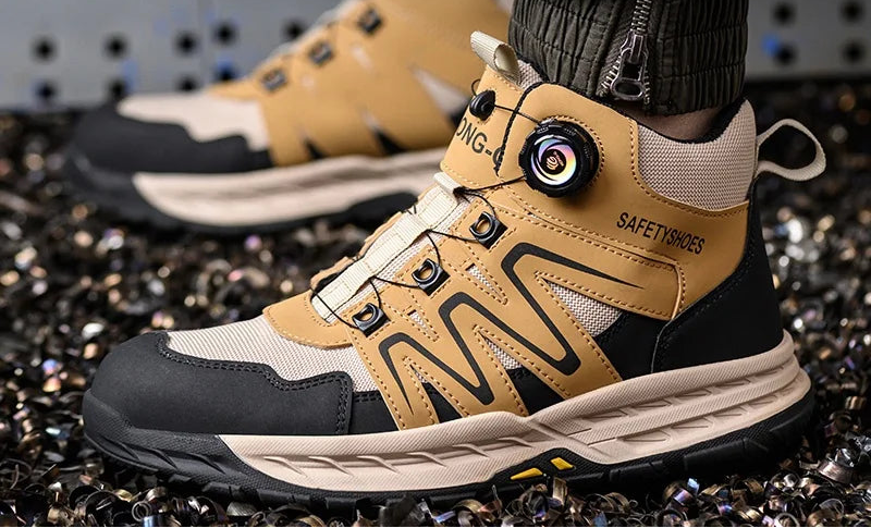 Mannen Veiligheidslaarzen Tactisch met Stalen Teen en Antislipzool 3