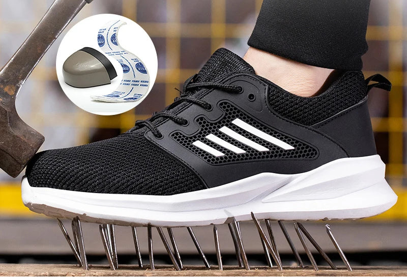Mannen Veiligheidsschoenen Lichtgewicht Sneakers 2