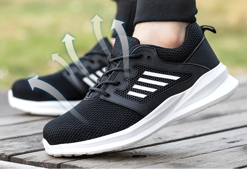 Mannen Veiligheidsschoenen Lichtgewicht Sneakers 3