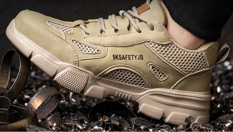 Mannen Veiligheidsschoenen S3 Sportieve Sneakers met Stalen Neus 5