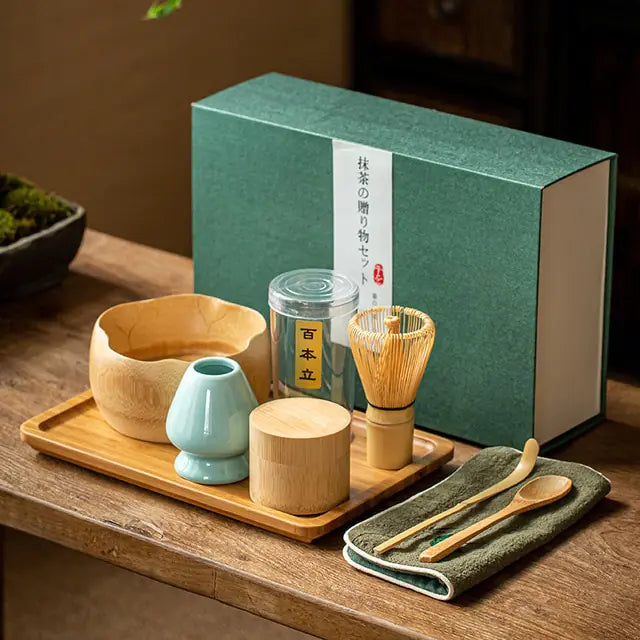 Matcha Cadeauset Traditioneel 6