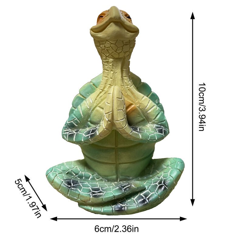 Meditatieve Tuinbeeld Zeeschildpad Voor Binnen En Buiten Decoratie 0