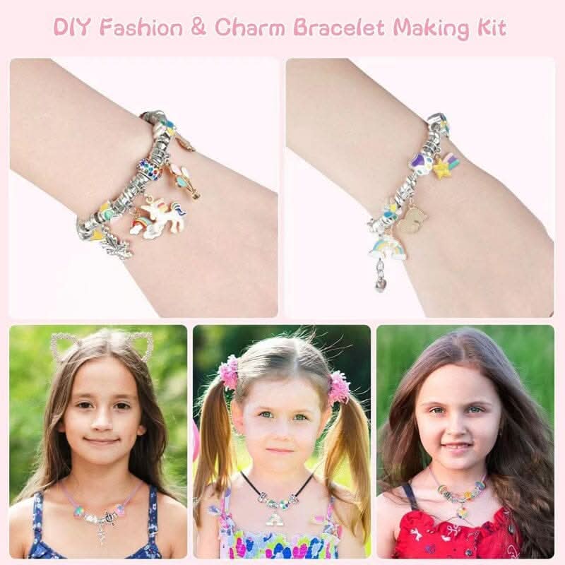 Meisjes Armband Knutselset Met Fonkelende Bedels 7