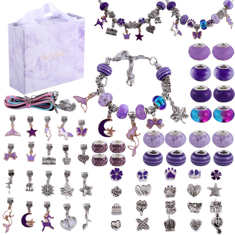Meisjes DIY Sieraden Set met Bedelarmband 10