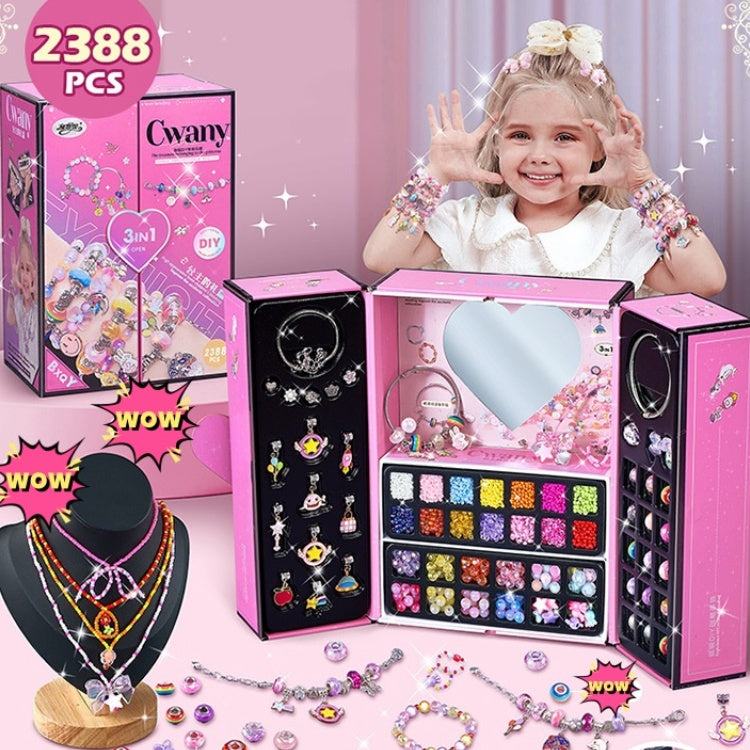 Meisjes DIY Sieraden Set met Bedelarmband 12