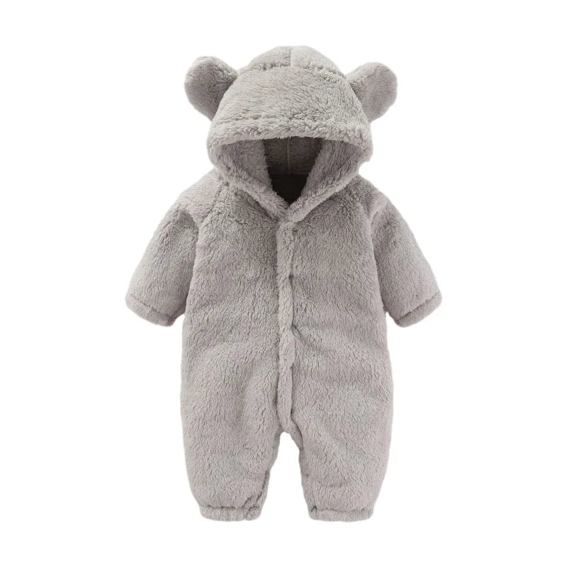 Meisjes Jumpsuit met Oren en Capuchon, Schattig en Warm voor Koude Dagen 6