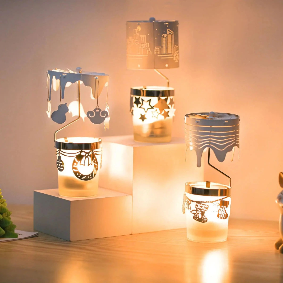 Metalen Kandelaar voor Romantische Decoratie 1