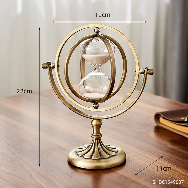 Metalen Zandloper Decoratief Accessoire 8