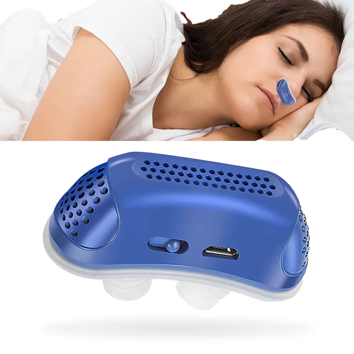 Micro CPAP Anti-Snurkapparaat voor Comfortabel Slapen 0